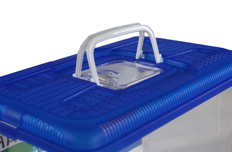 Penn Plax Penn-Plax Small World Habitat â€“ Portable Clear and Transparent Plastic Tank â€“ Excellent for Small Critters and Creatures â€“ Easy to Clean & Handle â€“ 2.2 Gallon, Assorted - Image 5